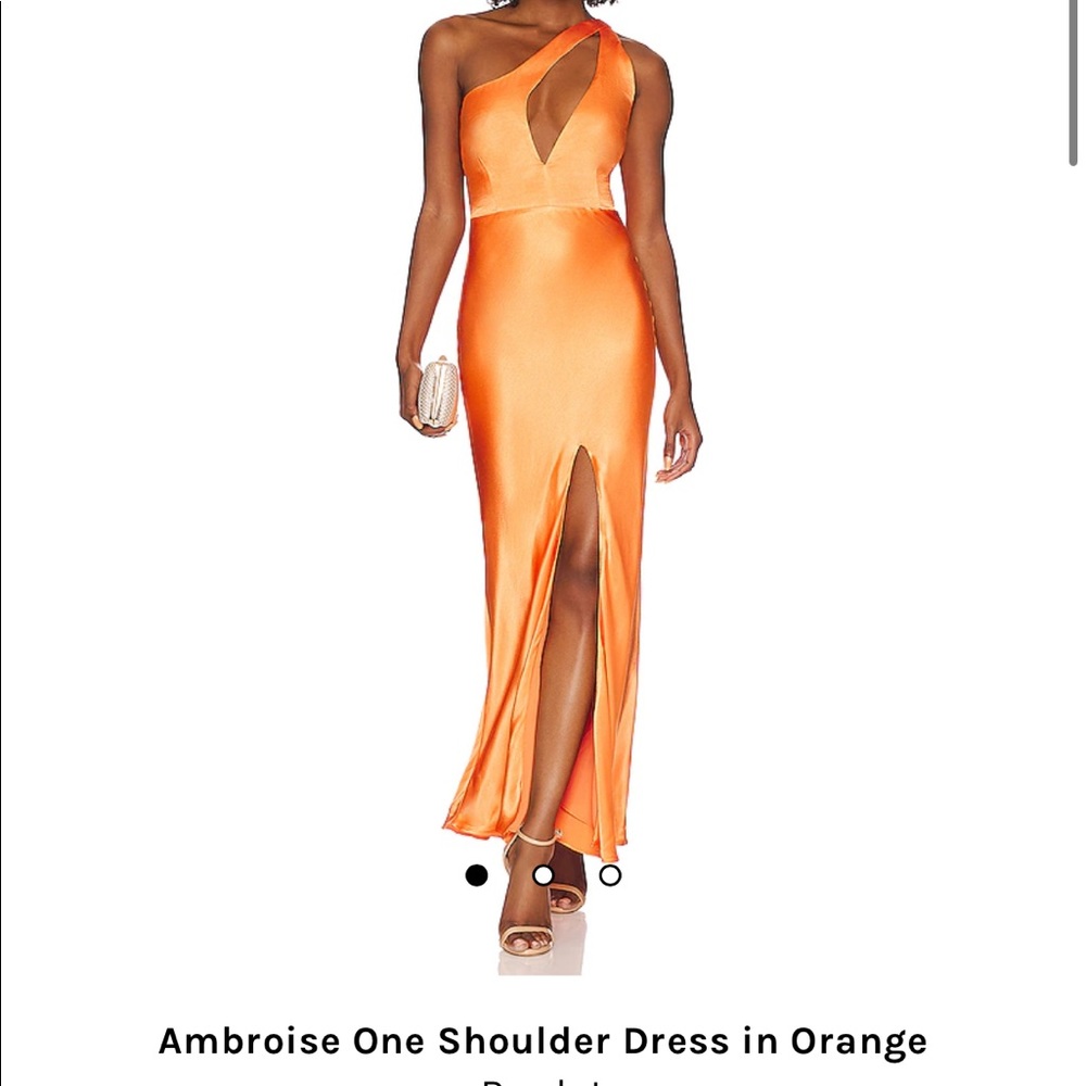 Ambroise One Shoulder Dress in Orange
Bardot from Revolve, Worn once